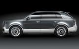 Toyota Century SUV side Toyota Century SUV side