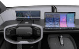 Toyota Compact SUV Concept driver display Toyota Compact SUV Concept driver display