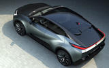 Toyota Compact SUV Concept rear three quarters from above Toyota Compact SUV Concept rear three quarters from above
