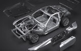 Toyota GR GT in studio   body frame