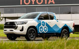 Toyota Hilux FCEV front three quarter