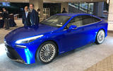 Toyota Mirai concept at Tokyo motor show - front