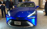 Toyota Mirai concept at Tokyo motor show - front end
