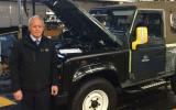 11th car from last - bought by Mr Land Rover Roger Crathorne himself