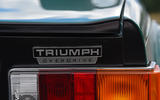 Triumph TR6 badge Triumph TR6 badge