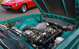 Triumph TR6 engine bay Triumph TR6 engine bay