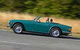 Triumph TR6 side Triumph TR6 side