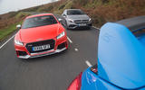 Audi TT RS vs Mercedes-AMG A45 vs Ford Focus RS - group test