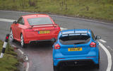 Audi TT RS vs Mercedes-AMG A45 vs Ford Focus RS - group test