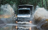 Unimog through pond