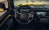 Valiance Convertible Defender front steering wheels