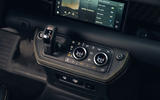Valiance Convertible Defender interior buttons