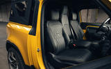Valiance Convertible Defender rear seats
