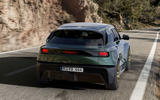 Vanwall Vandervell rear dynamic Vanwall Vandervell rear dynamic