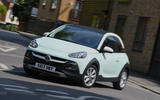 Vauxhall Adam Rocks 2018 front quarter tracking Vauxhall Adam Rocks 2018 front quarter tracking