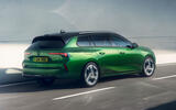 Vauxhall Astra 2026 estate rear quarter tracking