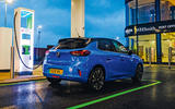 Vauxhall Corsa electric charging