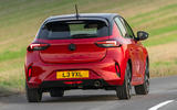 Vauxhall Corsa hybrid rear tracking Vauxhall Corsa hybrid rear tracking