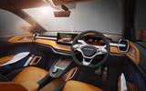 Skoda Vision IN concept dashboard right