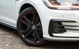 Volkswagen Golf GTI vs Hyundai i30n golf alloys