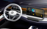 Volkswagen ID 3 12 9 in infotainment screen sketch