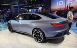 Volkswagen ID Aura Shanghai motor show rear quarter Volkswagen ID Aura Shanghai motor show rear quarter