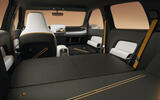 Volkswagen ID Every1 interior rear seats down Volkswagen ID Every1 interior rear seats down