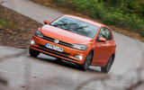 volkswagen polo cornering 1