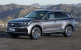 Volkswagen Touareg elegance front three quarter static Volkswagen Touareg elegance front three quarter static