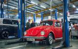 Volkswagen Beetle front three quarter garage Volkswagen Beetle front three quarter garage