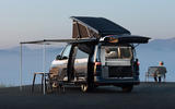 Volkswagen California Concept awning and roof up Volkswagen California Concept awning and roof up