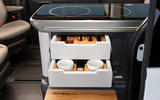 Volkswagen California Concept drawers open Volkswagen California Concept drawers open