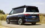 Volkswagen California Concept rear driving Volkswagen California Concept rear driving