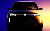 Volkswagen entry EV concept teaser   front silhouette