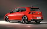 Volkswagen Golf GTI rear three quarter Volkswagen Golf GTI rear three quarter