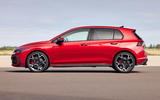 Volkswagen Golf GTI side outside Volkswagen Golf GTI side outside
