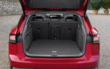 Volkswagen ID 7 GTX boot rear seats up