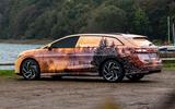 Volkswagen ID 7 Tourer rear three quarter