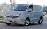 Volkswagen Transporter EV front three quarter lead