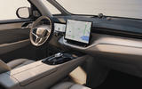 Volvo EM90 dashboard and steering wheel Volvo EM90 dashboard and steering wheel