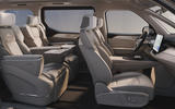 Volvo EM90 interior overview Volvo EM90 interior overview