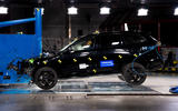 Volvo EX90 2024 side centre pole crash test Volvo EX90 2024 side centre pole crash test