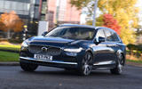 Volvo V90 front quarter tracking Volvo V90 front quarter tracking
