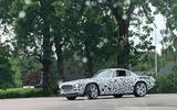 Volvo P1800 prototype spyshot front side