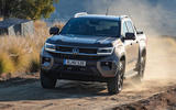 VW Amarok 2022 three quarters driving VW Amarok 2022 three quarters driving