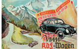 VW Beetle poster