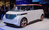 VW Budd E concept CES 2016 VW Budd E concept CES 2016