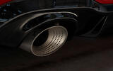 VW Golf GTI Edition 50 exhaust detail VW Golf GTI Edition 50 exhaust detail