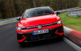 VW Golf GTI Edition 50 front tracking VW Golf GTI Edition 50 front tracking