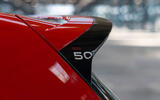 VW Golf GTI Edition 50 rear spoiler detail VW Golf GTI Edition 50 rear spoiler detail